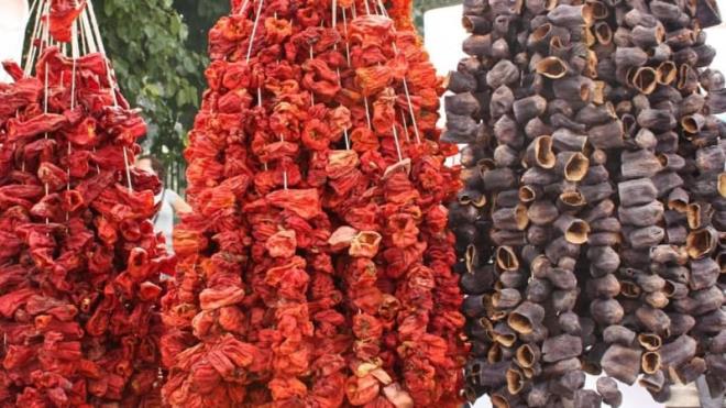 Patlcan kurusu ve biber