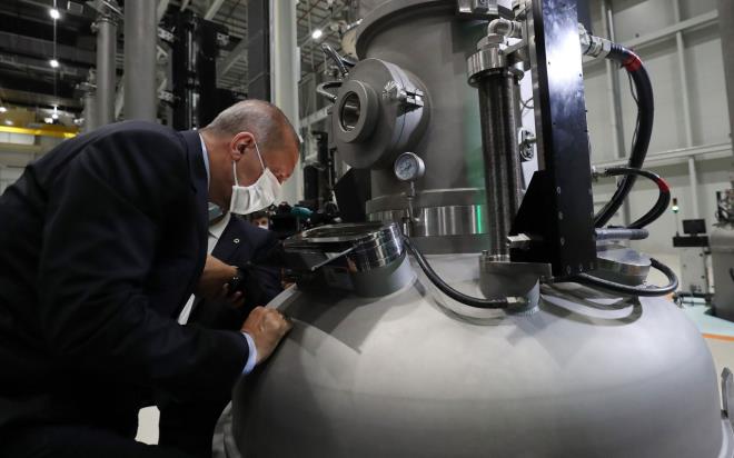 te yandan Cumhurbakan Erdoan'n inceleme anlarndan yansyanlar byle oldu: