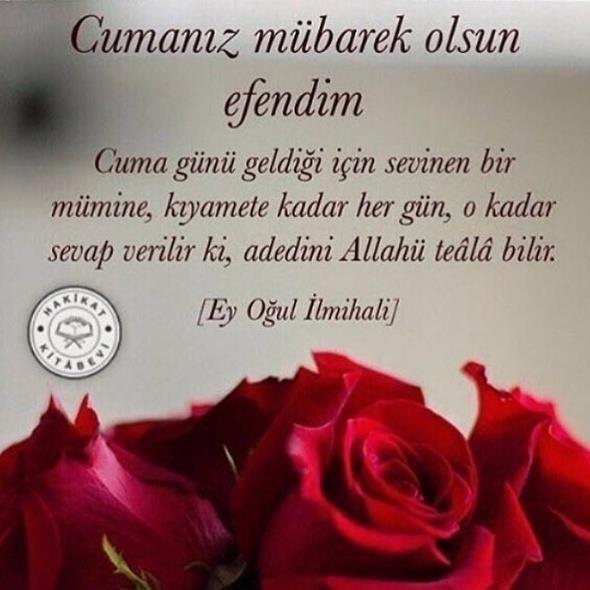 &#8220;Dualarn geri evrilmeyecei bugnde rabbim dualarmz kabul etsin. Bizleri rahmetinden mahrum brakmasn gzel Mevlam.&#8221;