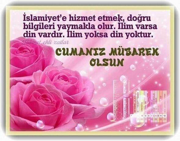Bizi dostlarna dost, dmanlarna dman olanlardan ve sabreden ve kredenlerden eyle! inde sebat eden, nimetine kreden, ibadetini gzel yapan, doru konuanlardan eyle Ya Rabbim. Amin. Hayrl Cumalar dilerim.
