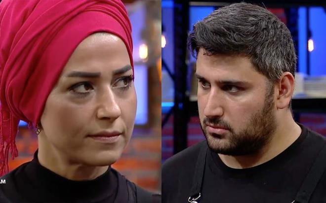 Masterchef Trkiye'de kim elendi? <br>  Son ikiye mavi takmdan Esra Tokelli ile krmz takmdan Sedat Tuncer kald. efler kararlarn duyurdu. Masterchef kadrosundan ilk elenen isim Sedat oldu.