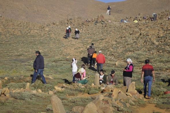 Yre halknn senelerdir buraya gelip bu etkinlii srdrdn belirten 70 yandaki Ali Rza Demirel, etkinlie Kyceiz`den geldiini, ocukluundan bu yana bu etkinliklere katldn syledi. Demirel, "Biz ocukluumuzdan bu yana buraya gelirdik, eskiden yol yoktu yryerek gelirdik. Yollar yapld arabalarmzla geliyoruz. Her geen gn de gelen insan says artyor" dedi.