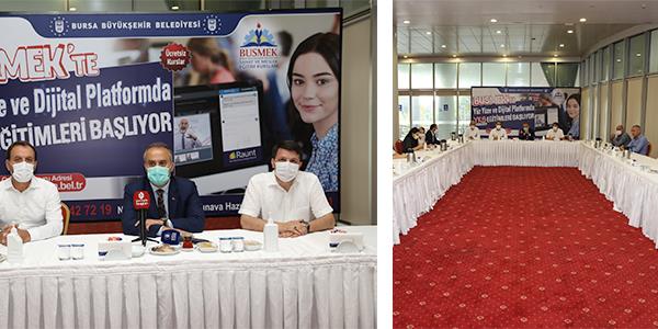 Hedef odakl alma program  <br>Online dershane boyunca canl ders ve videolu anlatmlarla rencilere eitim desteini yakinen salayacaklarn anlatan Bakan Akta, hedef odakl alma program oluturduklarn vurgulad. Muhtemel eksiklerle ilgili &#8216;rehber retmenlerin de desteiyle&#8217; renci ile birebir grme altyaps kuran zm alternatiflerinin devreye gireceini kaydeden Bakan Akta, &#8220;2 bine yakn konu anlatm videosunu, zorluk seviyelerine gre ayrlm 235 bin adet zml soruyu, hzl tekrarlar iin hazrlanm tm konulara ait 497 adet konu zetini, nceki yllarn SYM snavlarnda km 3 bin adet video zml soruyu ve 15&#8217;i TYT 15&#8217;i de AYT olmak zere 30 deneme snavn &#8216;cretsiz olarak&#8217; rencilerimizin kullanmna sunuyoruz. Program ileyii ile rencinin rehberlik ve eitsel geliimini, uzman rehber retmen kadromuzla takip ediyoruz&#8221; ifadelerini kulland.  Bakan Akta, rencinin program aktif kullanma-kullanmama durumunu tespit ederek devamszlk sebeplerini aratracaklarn da ifade ederek, &#8220;Burada veliyle iletiimi elden brakmyoruz. rencinin geliimi ve devamszlyla ilgili gerekli her trl bilgilendirmeyi yapyoruz&#8221; aklamasnda bulundu.<br>     Bykehir Belediye Bakan Alinur Akta, BUSMEK Hrriyet Snava Hazrlk ve Naim Sleymanolu Snava Hazrlk merkezlerinde ise &#8216;ayn alma kapsamnda&#8217; 600 kiiye yz yze eitim verileceini kaydetti.