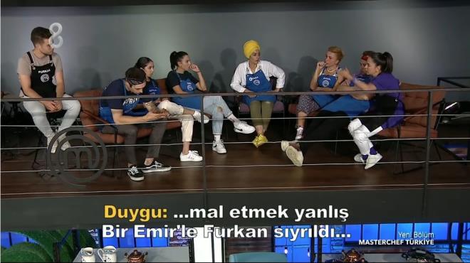 Takm oyununu kaybeden mavi takm, eleme aday olmamak iin bireysel dokunulmazlk oyunu oynad. eflerin istedii dana fileto yemeini en iyi yaparak dokunulmaz olan isim Emir oldu.