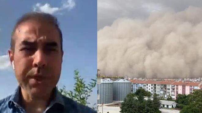 CNN Trk Meteoroloji Editr, ''Frtnalar bu seviyede yaamamz artk bizim anormal normalimiz haline gelmeye balad. Akdeniz'de nasl hortumlar arttysa, rzgarlar da kuvvetleniyor.  Anadolu hortum oluabilen, frtnalarn oluabildii bir corafya. Dolaysyla bu tr ani rzgarlar, ani basn dalgalar meydana gelebiliyor. Bu kum frtnasn oluturan muhtemelen undan olabilir; uzunca bir sredir ya yok.'' dedi.