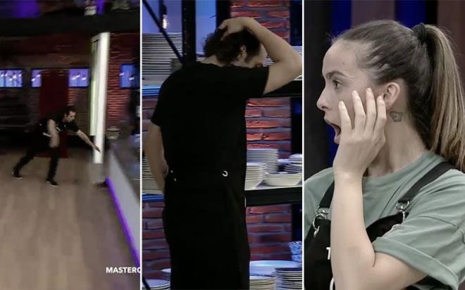 Haftann olay Barbaros'un sahtekarl  <br>Masterchef haftasna damga vuran isim Barbaros Yololu oldu. Takm krmzlara yenilince dokunulmazlk oyunu oynand. Barbaros yapt tabak iyi kmaynca taba drd. eflerin nne geldiinde 'taban kazayla dtn' syledi. Ancak son yar ncesinde Barbaros'tan 'taba bilerek drdne' dair itiraf geldi.