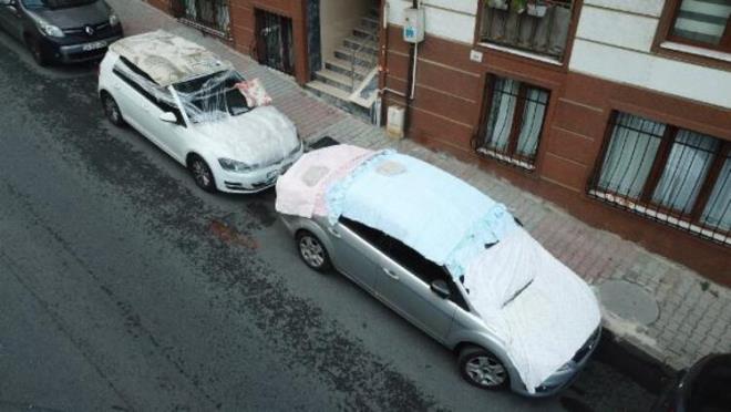 stanbul&#8217;da bugn ve yarn etkili olmas beklenen saanak ya ve doluya kar vatandalar, nlemlerini ald.