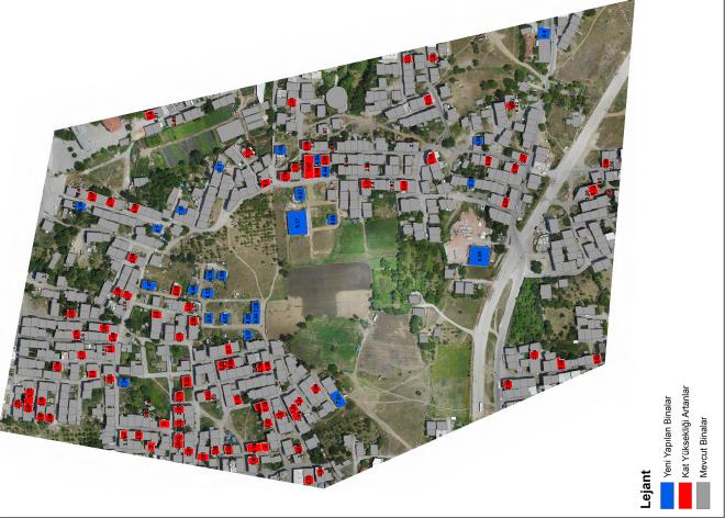 Denetim ve y�k�m deste�i<br>  Son 6 ayda �HA taraf�ndan 26 bin 973 adet kat art��� tespiti yap�ld���n� hat�rlatan Ba�kan Akta�, “Ruhsatland�rma konusunda il�e belediyelerimiz yetkili. Bu nedenle biz yapt���m�z bu kat art��lar�n� harita �zerinde i�aretleyip, yap�n�n ka�ak m� yoksa yasal m� oldu�unun belirlenmesi i�in konuyu il�e belediyelerine bildiriyoruz. Yani bu rakam i�inde yasal olarak yap�lan kat art��lar� da var. Bunlar� il�e belediyelerimiz tespit edip, gerekli i�lemi yap�yor. B�y�k�ehir olarak denetimde aktif rol ald���m�z gibi isteyen il�e belediyelerimize y�k�m konusunda ekip ve ekipman deste�i sa�l�yoruz. Bu kapsamda son 1 y�l i�inde Osmangazi, Y�ld�r�m, Nil�fer, G�rsu, Kestel, �znik, Mudanya, Orhangazi,  Yeni�ehir ve Gemlik’te il�e belediyelerinin talebi do�rultusunda 200’e yak�n binan�n y�k�m�na da destek verdik” diye konu�tu.