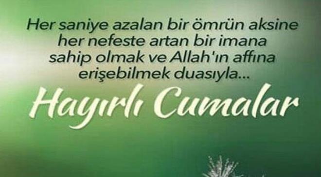 Gnlmzden geenler mrmze yazlsn. Herkese iindeki iyilik kadar iyi bir hayat dilerim.&#8220;Ey iman edenler! Cuma namazna ezan ile arldnz zaman derhal Allah' zikretmeye (hutbe ve namaza) gidin, alverii brakn. Eer bilirseniz, bu sizin iin ok hayrldr. Cum'a Suresi 9. Ayet. Hayrl cumalar&#8221;