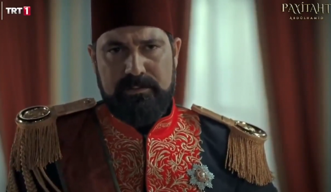 Payitaht Abdlhamid dizisinde bir sahnede Fransa'nn peygambere hakareti sonras yaanan gelimeler byle anlatld.