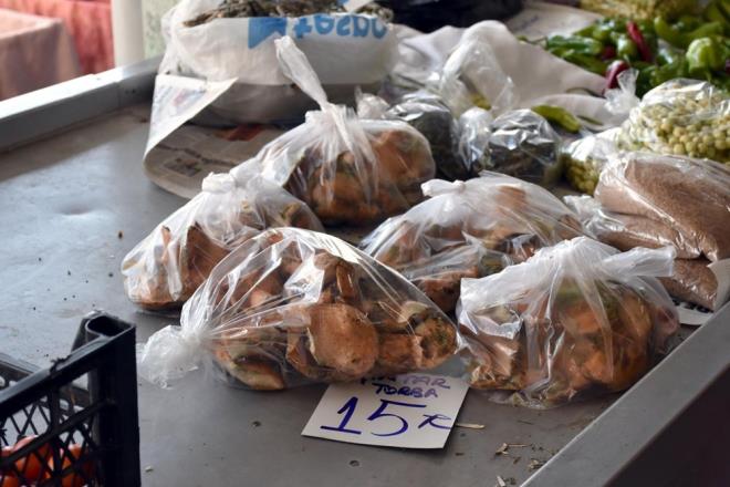 ''YUMURTA LE KAVURMASI GZEL OLUYOR''  Marmaris'te yerleik olarak ve bir Trk ile evli olan Rus vatanda Elena ztrk, "Pazar dolarken ntar mantarn grdm. ok lezzetli olduunu biliyorum. Yumurta ile kavurmas ok gzel oluyor. 1,5 kilo satn aldm" diye konutu.