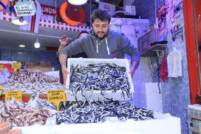 Palamudun ekilmesiyle onun yerine alan hamsi hem balknn hem de tketicinin yzn gldrd.