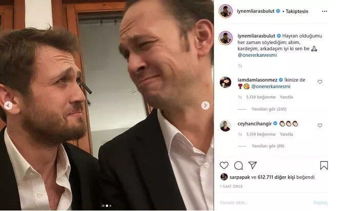 Aras Bulut I&#775;ynemli'den de ner Erkan paylam geldi.