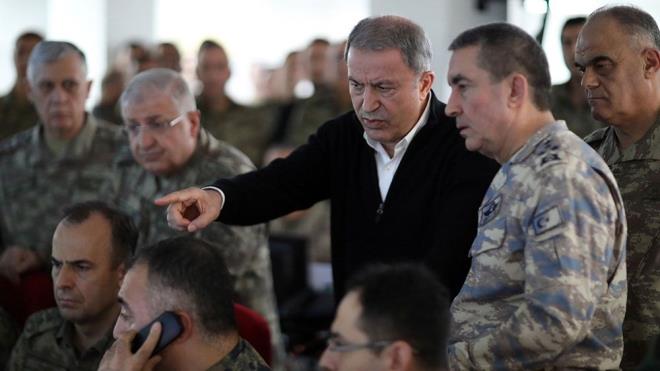 Milli Savunma Bakan Hulusi Akar, 27 ubat'ta 33 askerin ehit olduu dlib'deki saldr sonras balatlan harekatn adnn "Bahar Kalkan" olduunu 1 Mart'ta aklad.  <br>  Cumhurbakan Erdoan, Rusya Devlet Bakan Putin ile dlib mzakereleri konusunda 5 Mart'ta Kremlin Saray'nda grt. Grmelerin ardndan dlib'de atekes karar alnd.