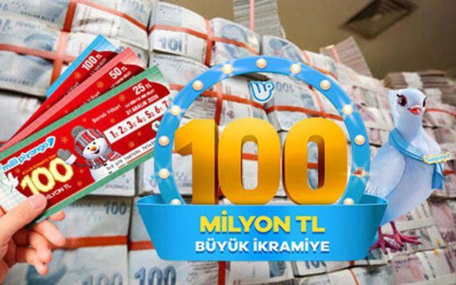 81 ilde canl olarak takip edilen 2021 Milli Piyango ylba ekili sonular, 31 Aralk gecesinin son dakikalarnda 100 milyon TL?lik byk ikramiyeyi kazanan talihliyi belirledi. Bu yl 563 milyon 400 bin TL?lik byk ikramiyenin datld 2021 Milli Piyango ylba ekiliinde toplam 13 kategoride ekili gerekleti.
