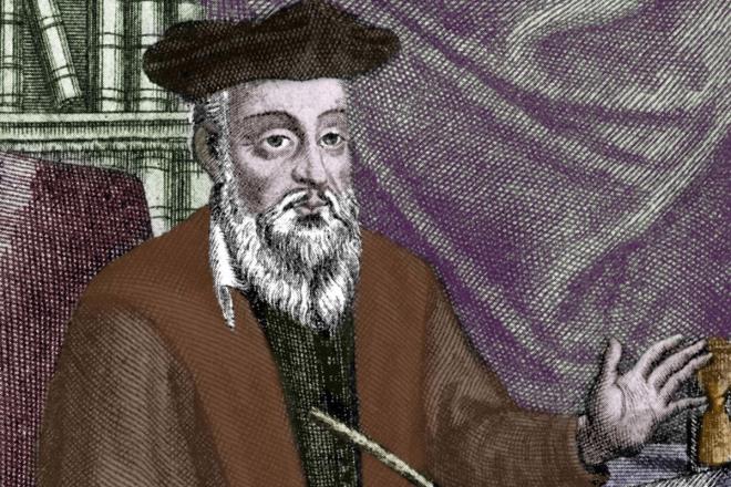 Nostradamus'un koronavirs pandemisi hakknda yazd iddia edildii kehaneti u ekilde: "kizler ylnda doudan bir kralie ykselecek. Gece yaratklarndan vebasn 7 tepeli diyara yayacak. nsanlarn alacakaranln toza dntrecek. Dnyay yok edecek ve mahvedecek."  <br>  te Nostradamus'un kehanetleri...