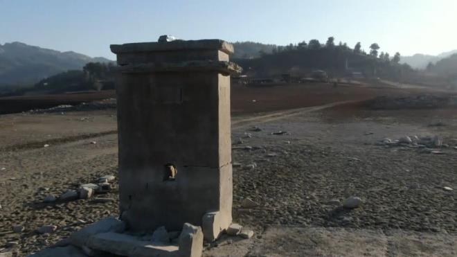 Blgede 17 Mays 2020 tarihinde kaydedilen grntlerinde barajn dolu olduu gzlemlenirken bugn azalan yalar sonras kurakln daha belirlin olduu kaydedildi.