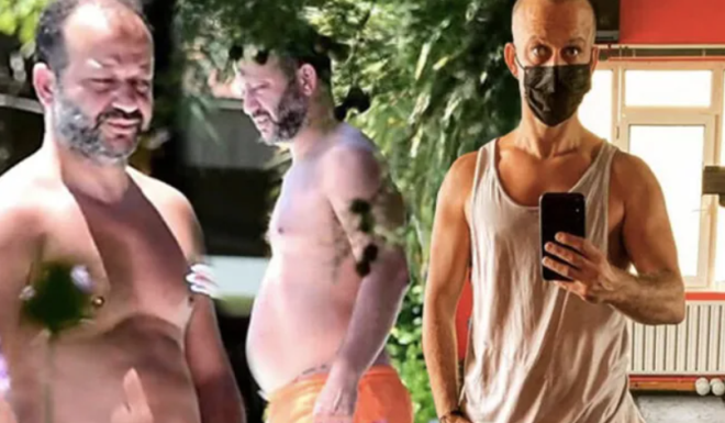 Son olarak geen yaz Bodrum'taki gbekli haliyle dikkat eken Rza Kocaolu, eski formunu su diyetiyle yakalandn aklad.