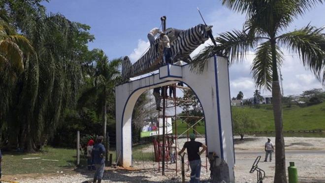 BR HABTATIN STLACI TRLERLE KARI KARIYA KALDII DNYADAK EN BYK ZORLUK     almann bayazar Nataly Castelblanco-Martnez, "Bunun dnyadaki bir habitatn istilac trlerle ilgili karlat en byk zorluklardan biri olduuna inanyorum" dedi.
