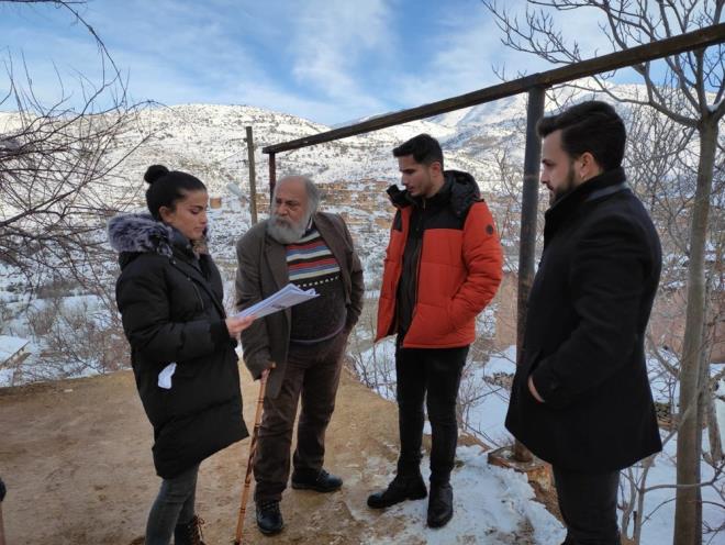 Toygun Ate'in salkl ve oyunculuunu yapt filmdeki son grntleri de kameraya yansd.