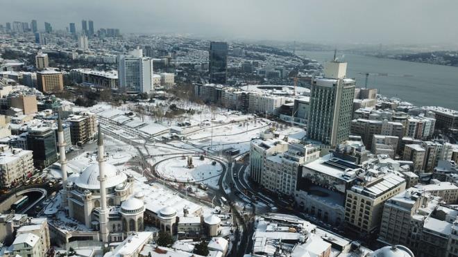 leden sonra etkisini yitiren kar, arkasnda tadna doyumsuz manzaralar brakt.