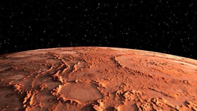 Mars'n uydular Phobos'un ap 22, Deimos'unki 12 kilometre. Dnya'nn uydusu Ay'n ap ise 3 bin 474 kilometre.