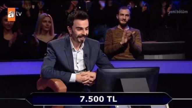 Yarmac, 'Hangi ad tayan sadece bir Osmanl padiah vardr?' sorusuna verdii doru cevapla 7500 TL'lik para dl kazand.