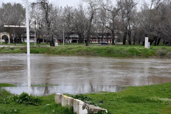 Edirne ve Bulgaristan'da son gnlerde saanak ya, Tunca Nehri'nin debisini son bir haftada 4 kat artrd.