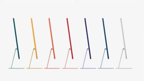 7 renk seenei ile gelen cihaz, 24 in ekrana ev sahiplii yapyor. Yeni iMac, 1080p webcam'e de sahip. Baka bir deyile cihaz FaceTime HD kamera ile geliyor.