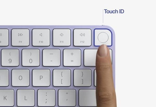 Yeni Magic Keyboard'u da grcye karan Apple, klavyede Touch ID'ye de yer verdi.