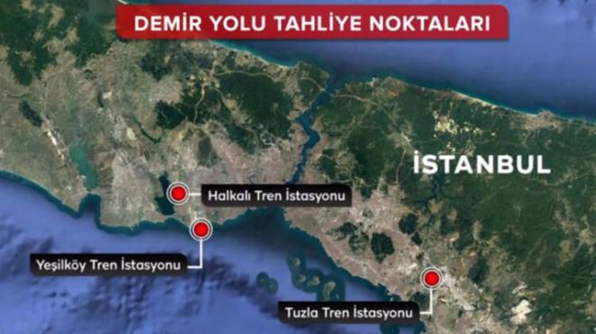 Kara yolu tahliye noktalar <br>  Tahliye srecinde karayollar da nemli bir rol oynayacak. Esenler, Alibeyky, Samandra ve Harem Otogarlar deprem sonras iin acil k terminalleri olacak.    Tm ayrntlarn dnld deprem eylem plannda, hava yolu da tahliye iin kullanlacak. Bunlar, stanbul Havaliman, Atatrk Havaliman ve Sabiha Gken Havaliman olacak.