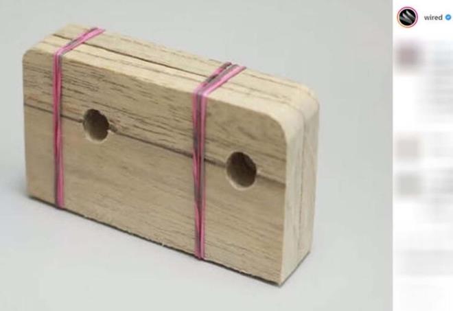 Matkap ileminden sonra tahta byle grnecek.