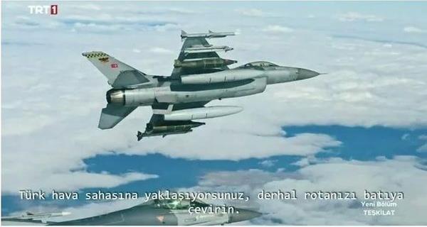 Yunan jetleriyle kar karya gelen Trk sava uaklar, onlar blgeden uzaklatrmay baard. Trk F-16'lar iinde MT ekibinin olduu uaa ise inecekleri Gkeada'ya kadar elik etti.