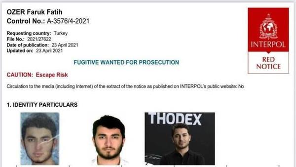 Soruturma kapsamnda, hakknda Interpol tarafndan krmz blten karlan zer'in yakalanmas iin Trk Interpol devreye girerek kaabilecei lke Interpol polislerini uyard.