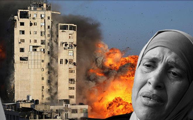 srail gleri Gazze'ye ynelik yzlerce hava saldrs dzenlerken, meru mdafa erevesinde hareket eden Filistin direni rgtleri, srail'in gneyine ve orta blgelerini roketlerle vuruyor.