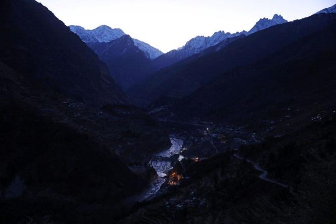 Buzul felaketinden kareler...