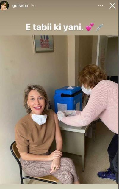 Glse Birsel de nstagram'dan a olduunu fotorafla belgeleyen nller akmna uydu. Birsel a olduu fotorafa "E tabii ki yani" yazd.