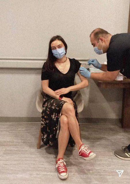 Oyuncu Merve Dizdar da "Mutlu son... Amz olduk" ifadelerini kulland.