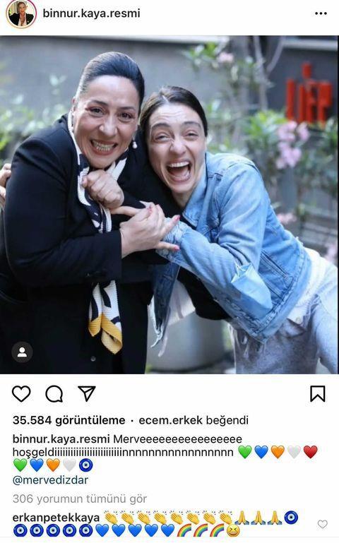 Olduka yakn ve samimi grnen ikilinin bu sevgi dolu kucaklamalar, Glben karakterinin yeni sezonda uzunca bir sre yer alacann iareti olarak yorumland!