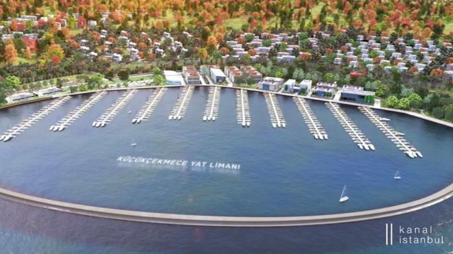 Cumhurbakan Erdoan, temel atma trenindeki konumasna "Bugn Trkiye'nin kalknma tarihinde yeni sayfa ayoruz, lkemizin gelimesi milletimizin glenmesi ynnde atlan admlara bir yenisini daha ekliyoruz. Bugn Kanal stanbul projesinin ilk kprsnn temelini atyoruz" szleriyle balad.