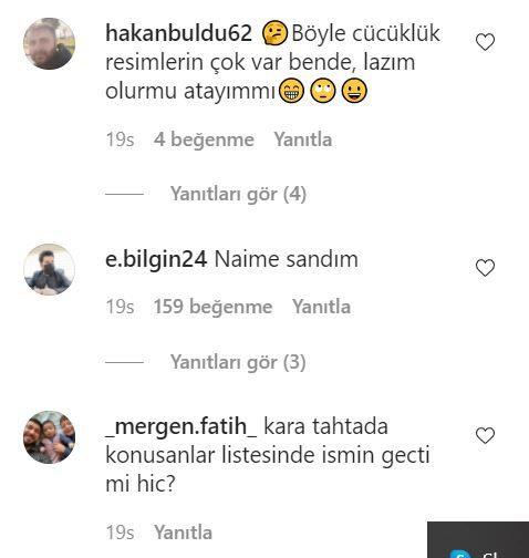 'Naime'nin kkl'  <br>   'Naime sandm' diyen de oldu,  'Ecem ile karde misiniz' diyen de...