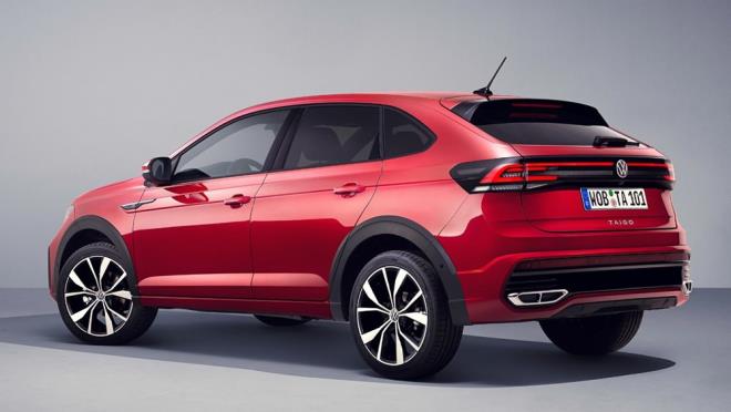 Genel hatlaryla Brezilyal kardeini andran bir tasarma sahip olan aracn Avrupa'daki ad Taigo olacak.