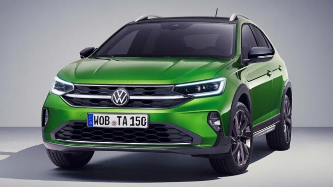 Sadece nden ekili sata kacak olan Taigo'da benzinli 1.0 litrelik  silindirli motor 95 ve 110 beygir g retebilirken, 1.5 litrelik drt silindirli motor 150 beygir g retebiliyor. Taigo'da manuel anzman veya 7 ileri DSG tercih edilebilecek.