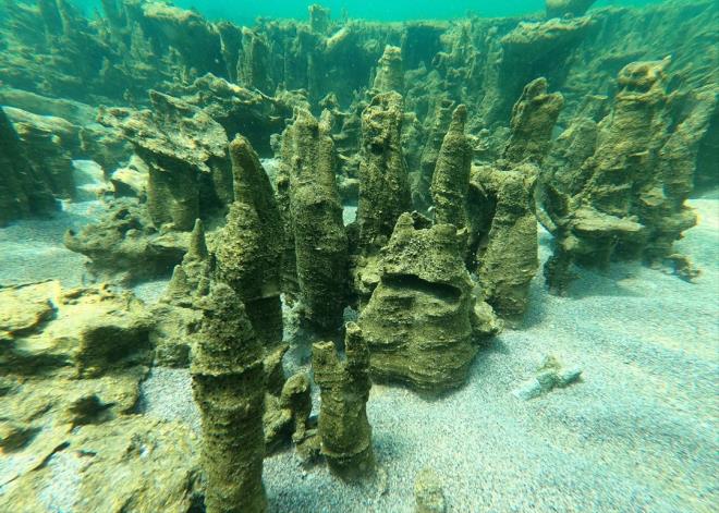 "3 farkl mikrobiyalit tespit ettik"<br>    Adilcevaz Kltr Sanat ve Turizm Dernei Bakan Birol da bir haftadan bu yana Van Gl'nn derinliklerinde ekim yaptklarn belirterek, glde henz kefedilmemi birok deerin bulunduunu syledi.