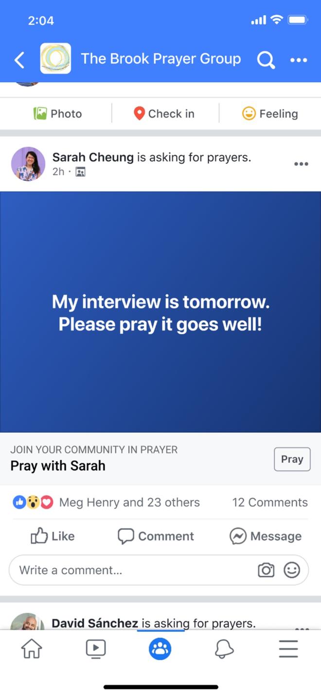 California?daki The Claremont Colleges topluluunda  Mslman bir imam olan Adeel Zeb ise ?Bu tr  irketler, dini adan aznlkta kalan  topluluklarn gvenliini salamak iin uygun nlemleri ve protokolleri balatt srece, inanl insanlar da  bu hayati giriimi desteklemeye balamal? dedi.    Dier taraftan, veri politikalar  uyarnca Facebook, toplad bilgileri reklamlar kiiselletirmek de dahil olmak zere eitli ekillerde kullanyor. Ancak irket, reklam verenlerin, kitleleri hedeflemek iin ?dua etme? butonu ile ilgili aktivitelerini kullanamayacan duyurdu.