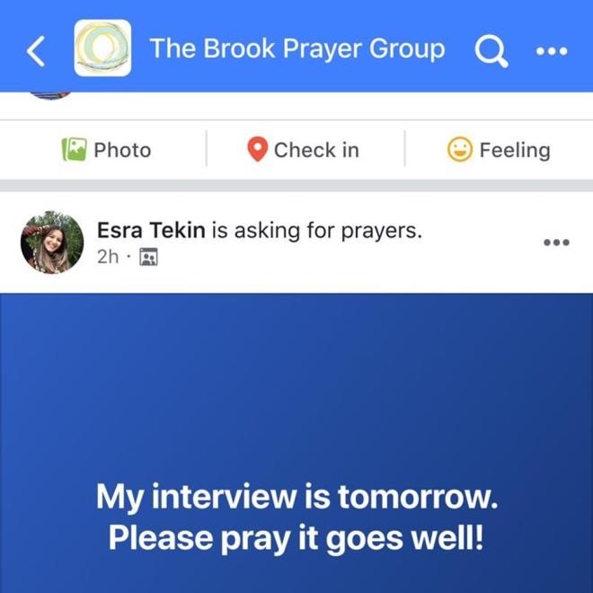 U ANDA SADECE ABD'DE KULLANILIYOR    Associated Press haber ajansnn bildirdiine gre, bir irket szcs, Facebook?un inan topluluklarn desteklemek iin devam eden abalarn bir paras olarak Aralk aynda zelllii ABD'de test etmeye baladn syledi ve platformada  Facebook for Faith (nan iin Facebook) adl bir merkez oluturulduunu aklad:
