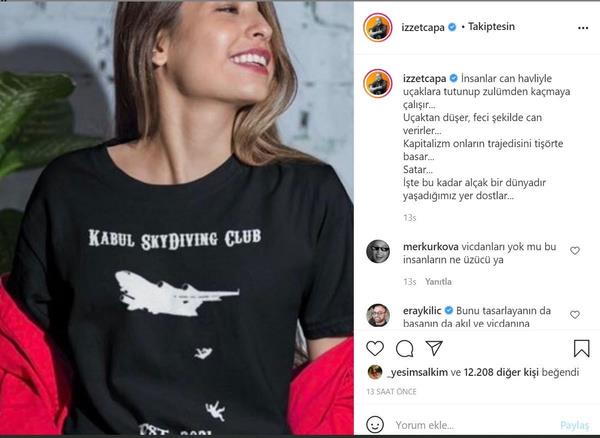 "Uaktan der, feci ekilde can verirler... Kapitalizm onlarn trajedisini tirte basar..."<br>    Taliban kombinini paylaan zzet apa, bu grnty de sosyal medya sayfasndan paylat. apa, paylamna "nsanlar can havliyle uaklara tutunup zulmden kamaya alr... Uaktan der, feci ekilde can verirler... Kapitalizm onlarn trajedisini tirte basar... Satar... te bu kadar alak bir dnyadr yaadmz yer dostlar... notunu dt.