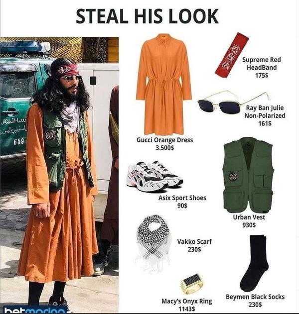 te sosyal medyada art arda paylalan o 'Taliban kombini' grnts...