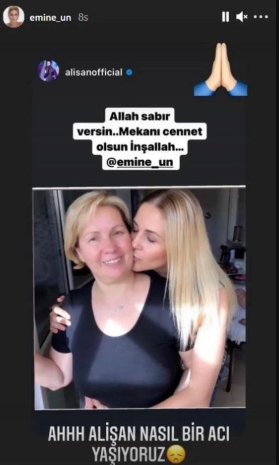 "Ah nasl bir ac yayoruz"  <br>  n, Alian'a "Ah nasl bir ac yayoruz" szleriyle yant verdi.