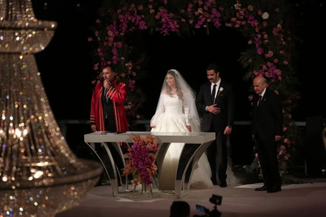 Cumhurbakan Tayyip Erdoan'n yer almad dnde MHP Genel Bakan Devlet Baheli, TBMM Bakan Mustafa entop ile Cumhurbakan Yardmcs Fuat Oktay, Milli Savunma Bakan Hulusi Akar, ileri Bakan Sleyman Soylu da konuklar arasnda bulundu.